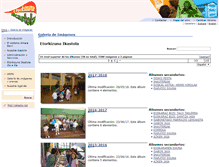 Tablet Screenshot of fotos.etorkizuna.ikastetxea.net